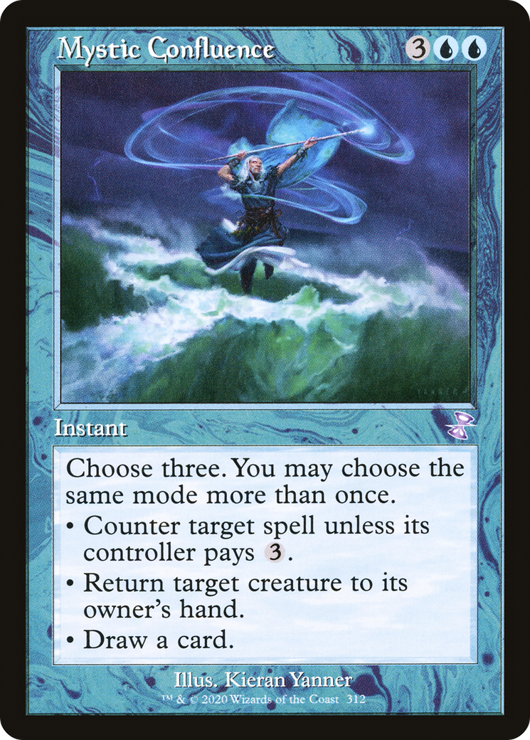 Mystic Confluence (Retro) (312) Foil - Time Spiral Remastered