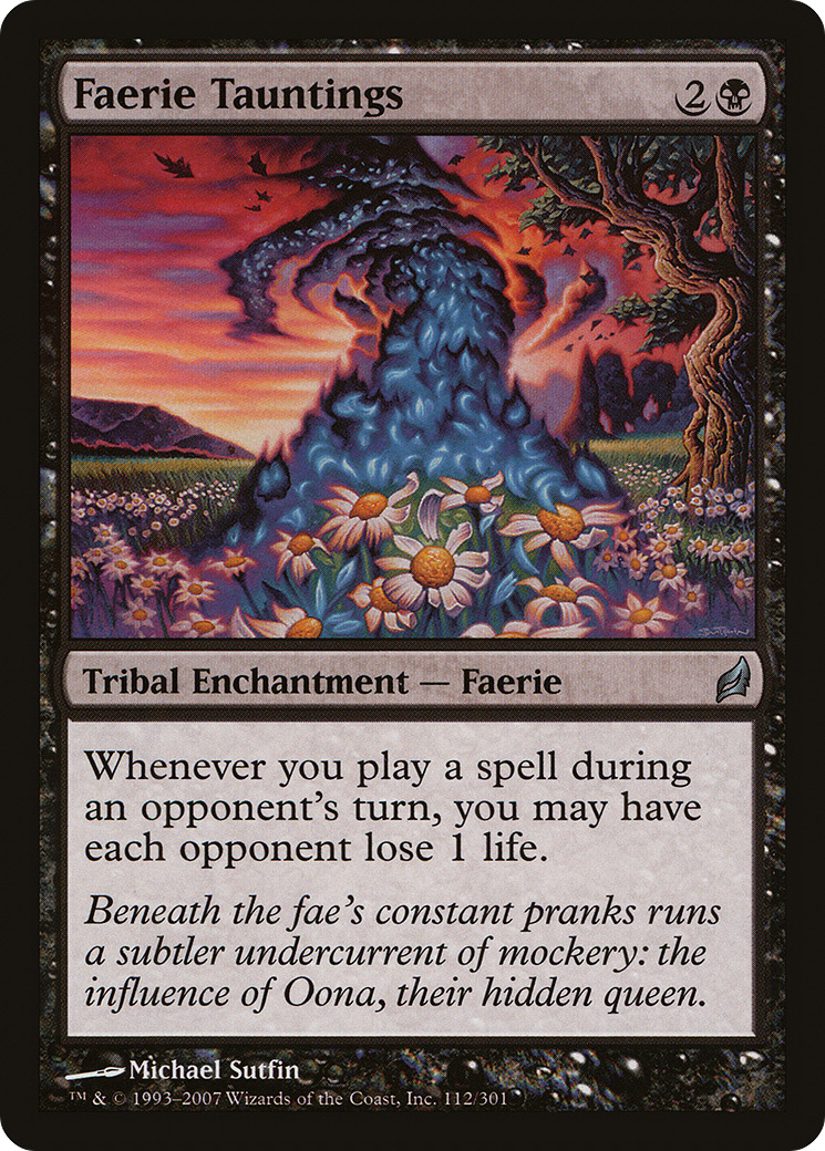 Faerie Tauntings (112) Foil - Lorwyn