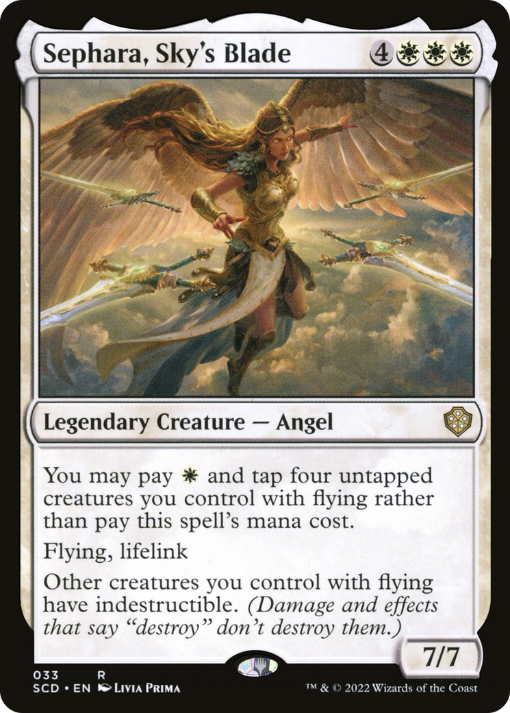 Sephara, Sky's Blade (033) - Starter Commander Decks