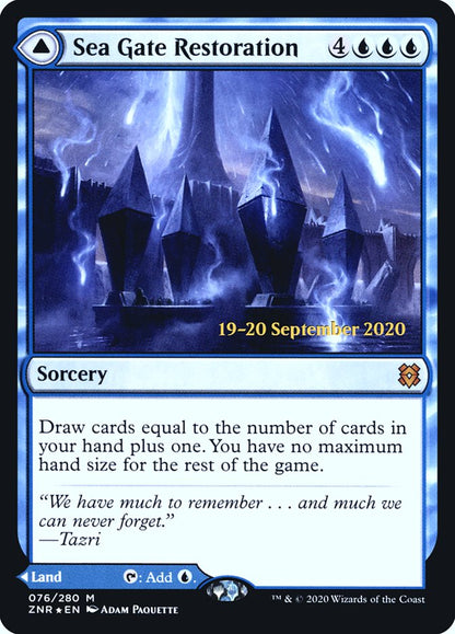 Sea Gate Restoration (076) Foil - Zendikar Rising Promos