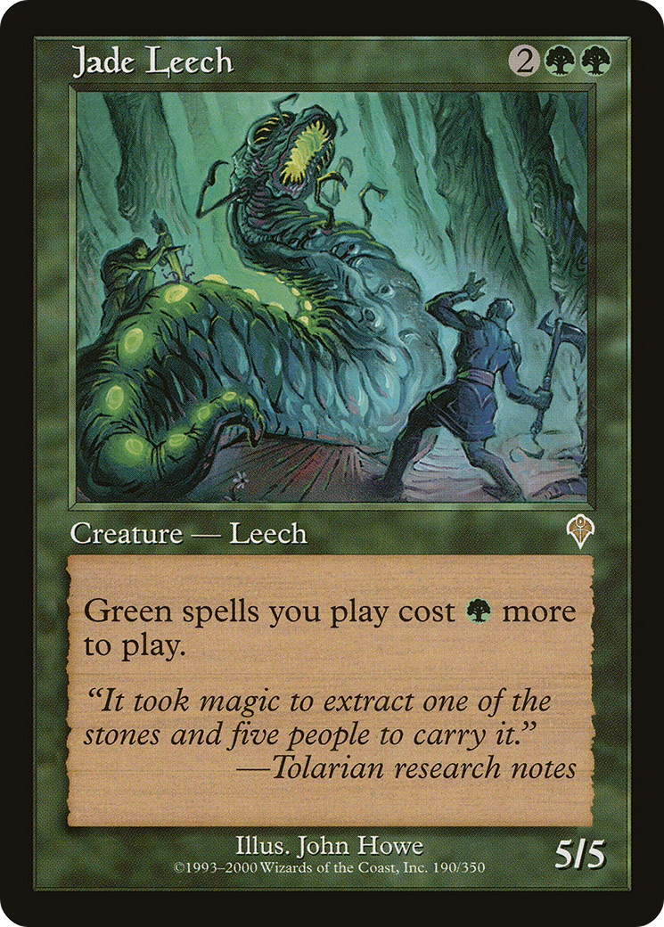 Jade Leech [Invasion] | Silver Goblin