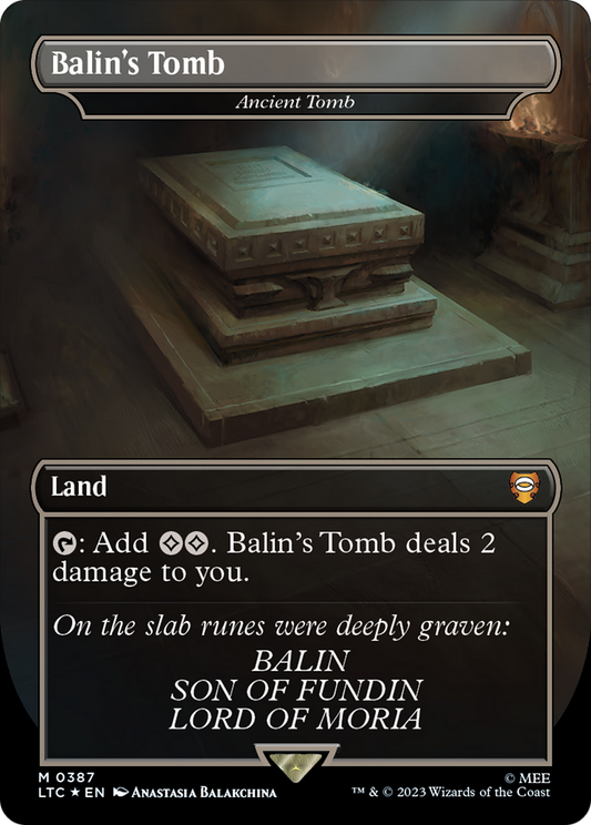 Ancient Tomb (387) Foil - Tales of Middle-earth Commander