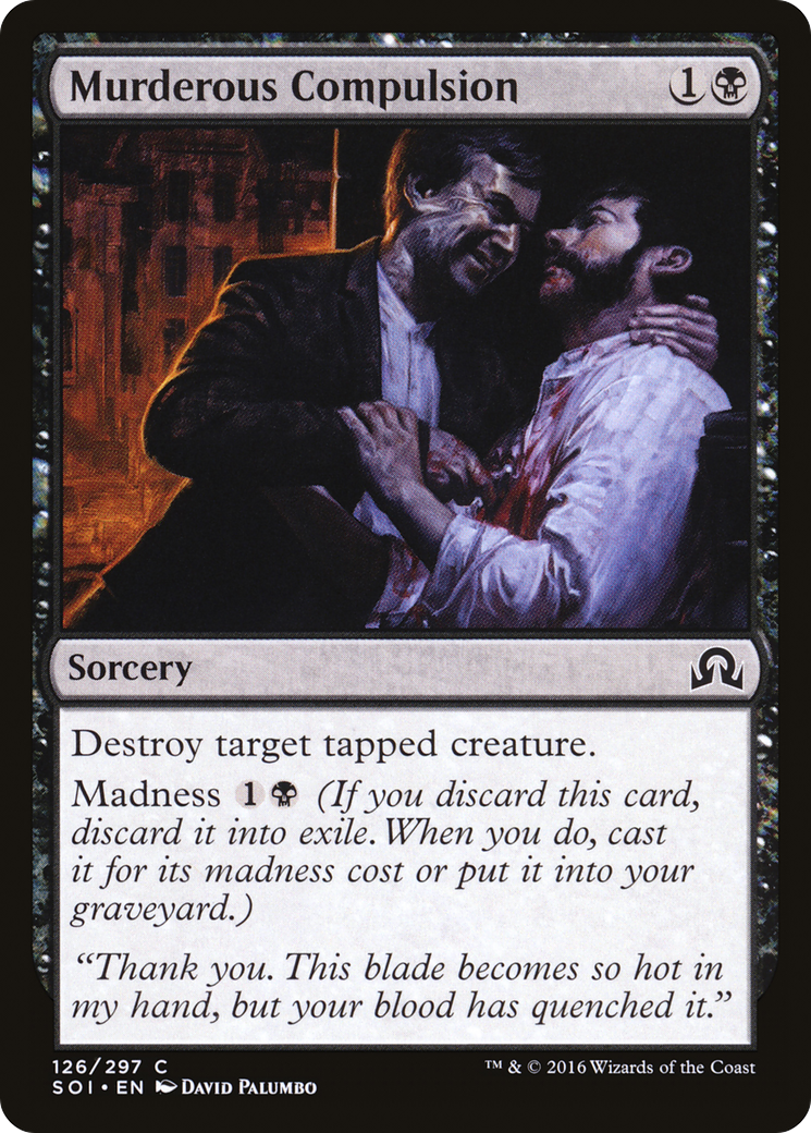 Murderous Compulsion (126) Foil - Shadows over Innistrad