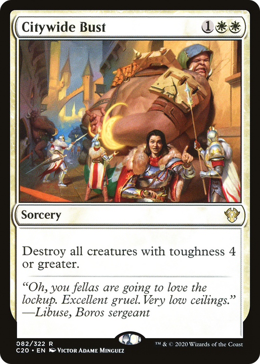 Citywide Bust (082) - Commander 2020