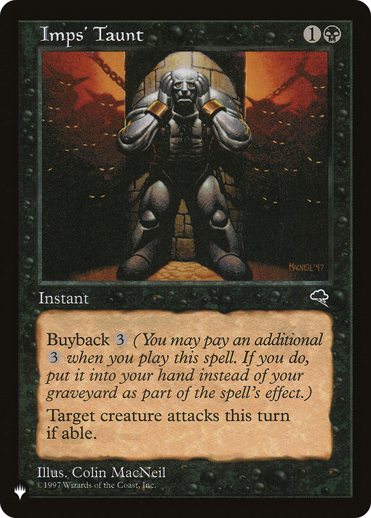 Imps' Taunt (Retro) (TMP-138) - The List