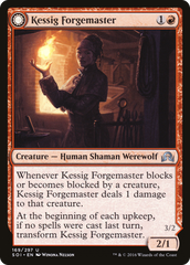 Kessig Forgemaster // Flameheart Werewolf [Shadows over Innistrad] | Silver Goblin