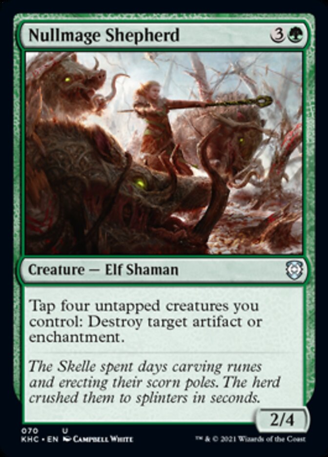 Nullmage Shepherd [Kaldheim Commander] | Silver Goblin