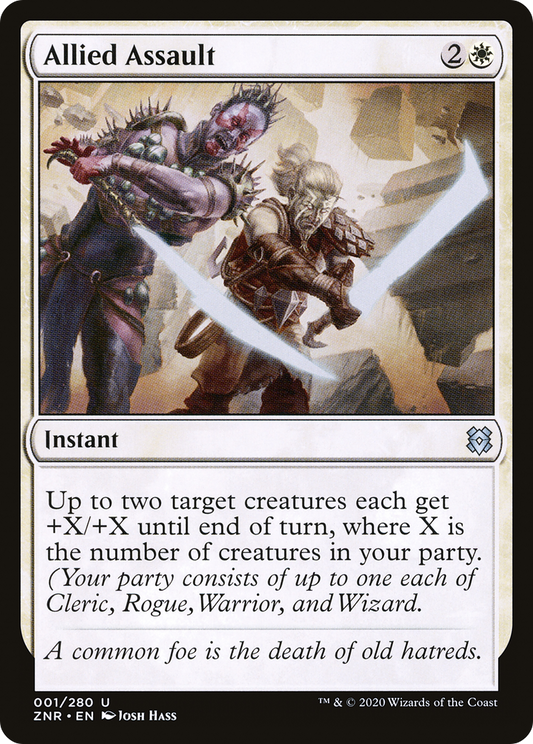 Allied Assault (001) - Zendikar Rising