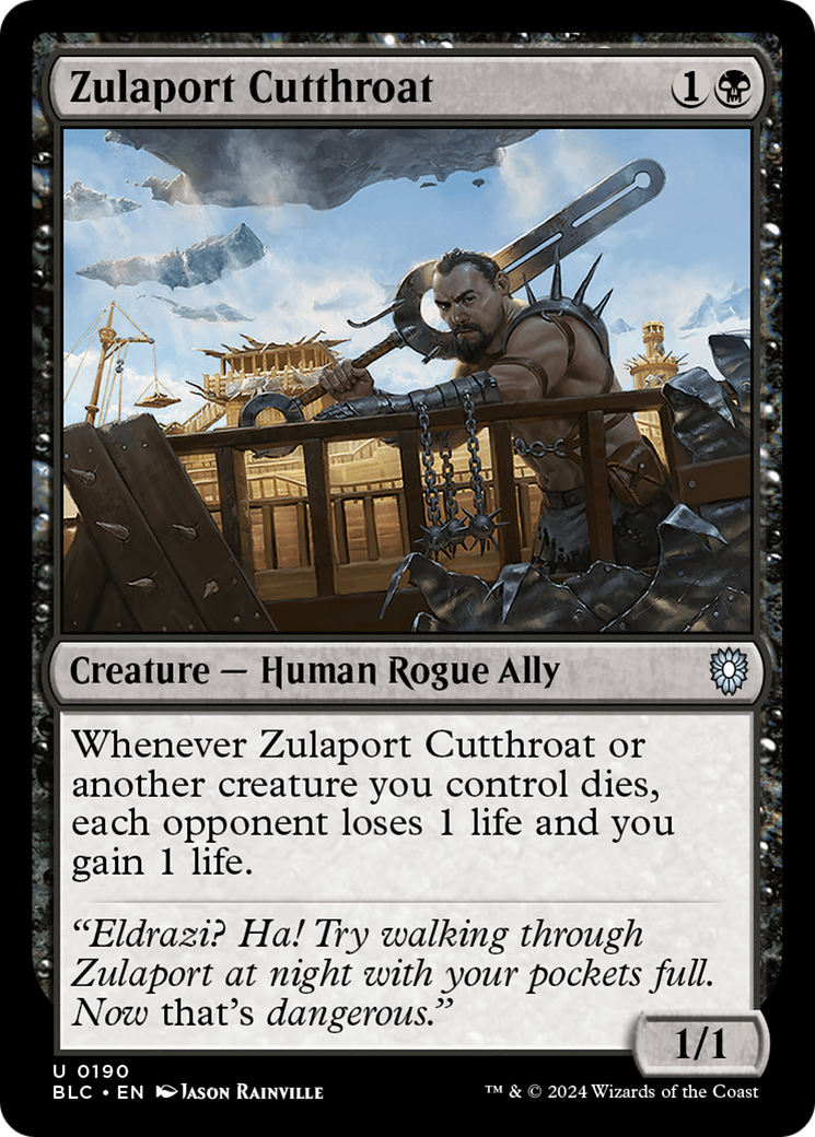 Zulaport Cutthroat (190)