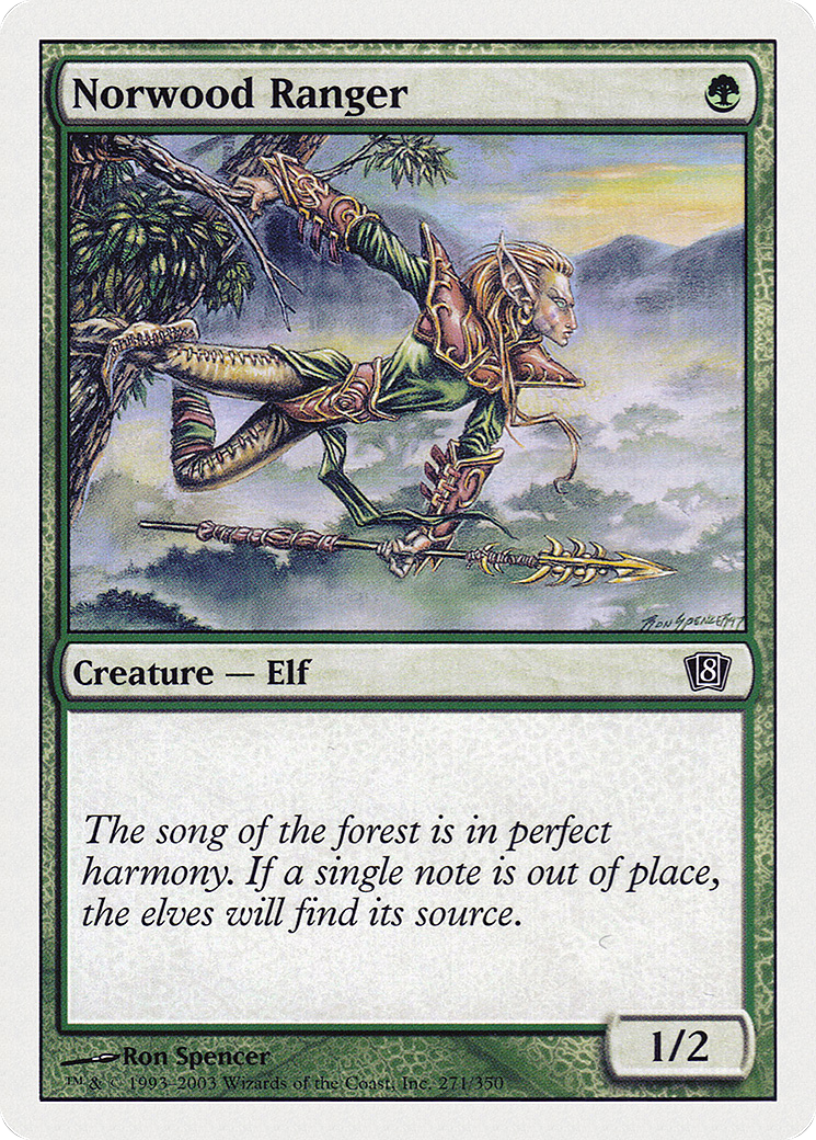 Norwood Ranger (271) Foil - Eighth Edition