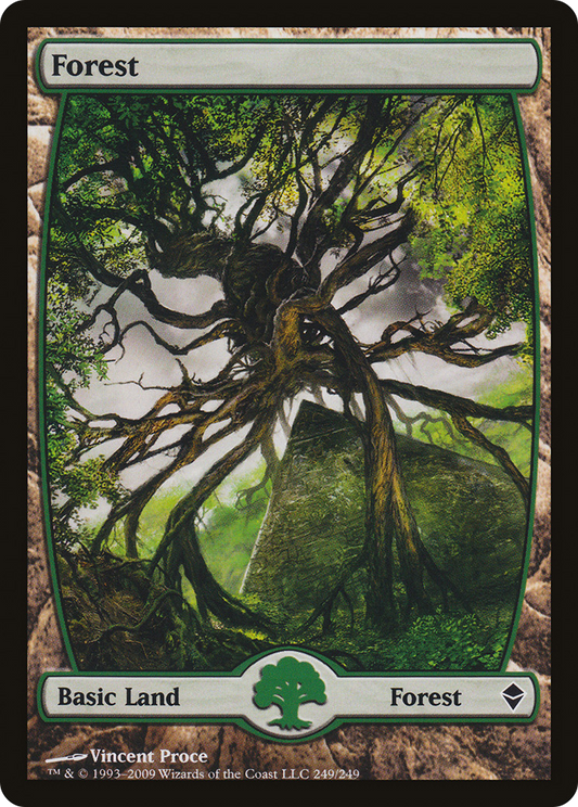 Forest (249) - Zendikar