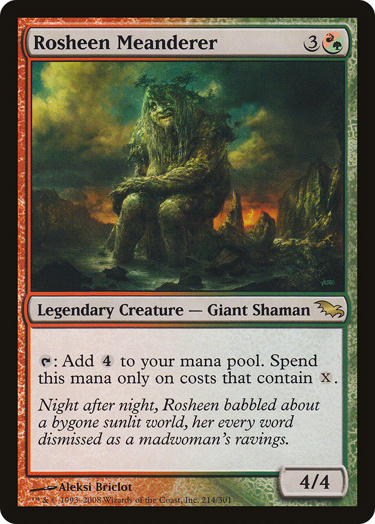 Rosheen Meanderer (214) Foil - Shadowmoor
