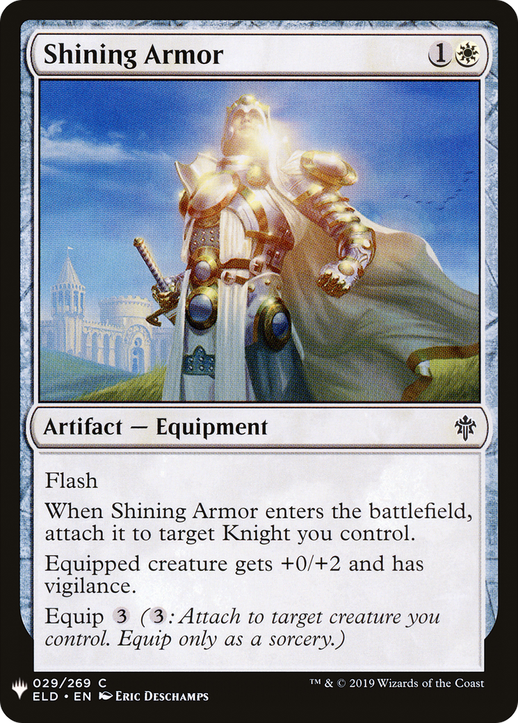 Shining Armor (ELD-29) - The List