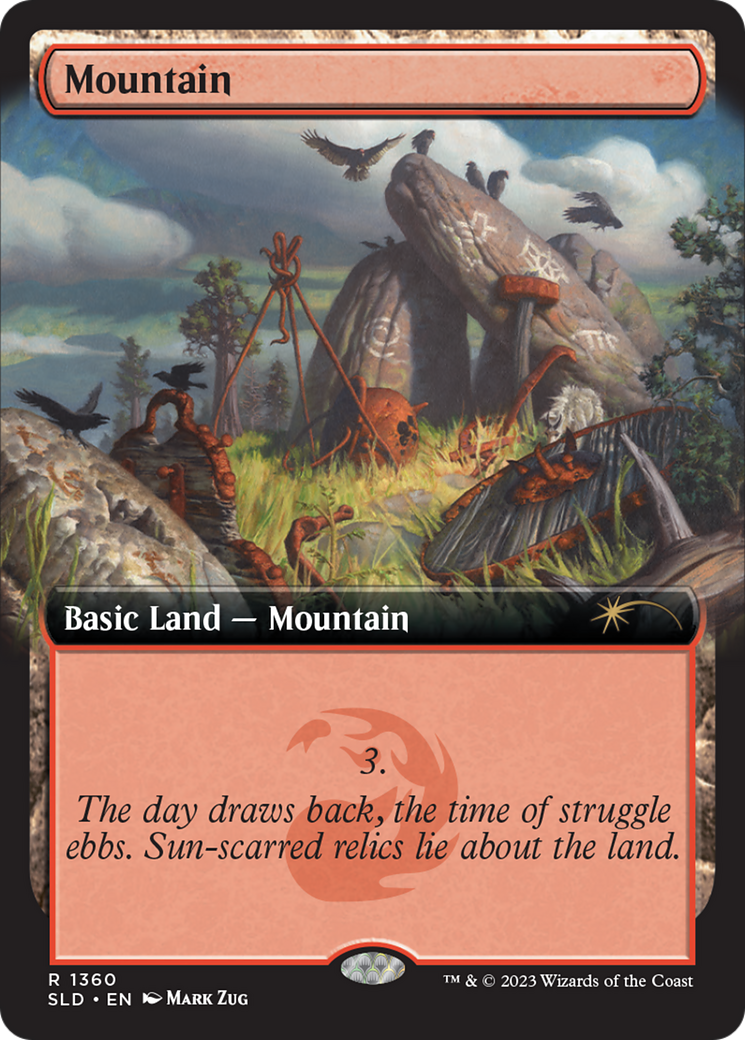Mountain (1360) Foil - Secret Lair Drop