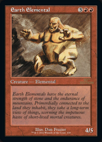 Earth Elemental (Retro) (438) - 30th Anniversary Edition