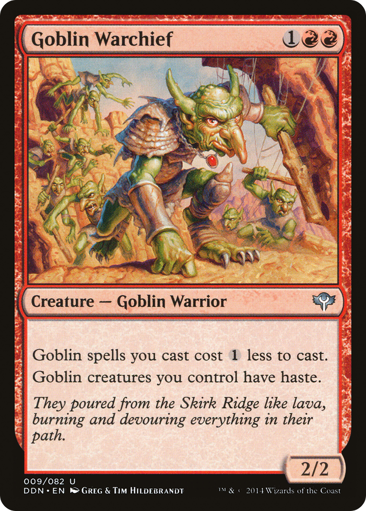 Goblin Warchief (009) - Duel Decks: Speed vs. Cunning