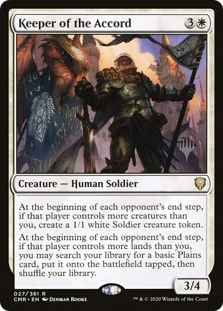 Keeper of the Accord (027) - Commander Legends Promos