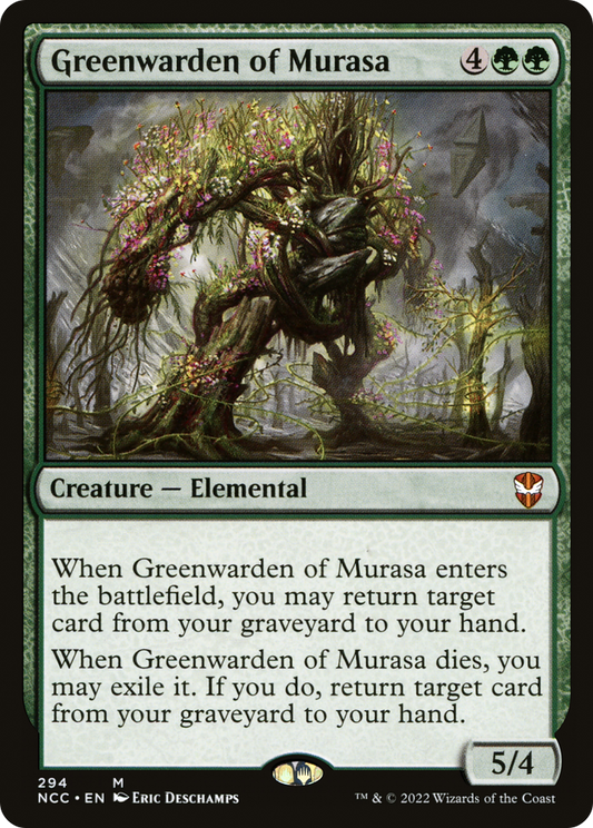 Greenwarden of Murasa (294) - New Capenna Commander