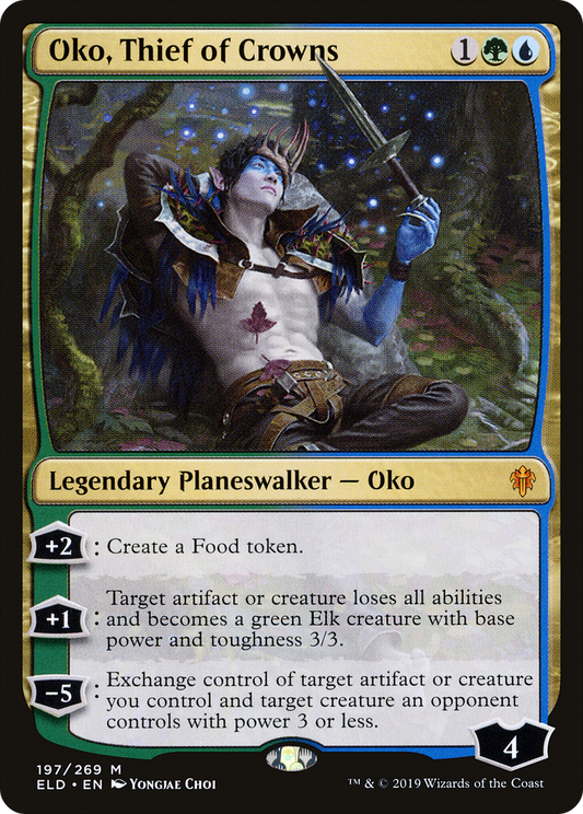 Oko, Thief of Crowns (197) - Throne of Eldraine