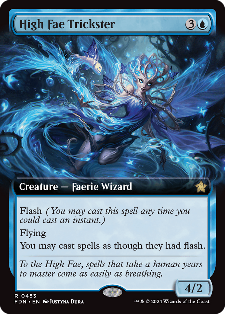 High Fae Trickster (Extended Art) (453) - Foundations