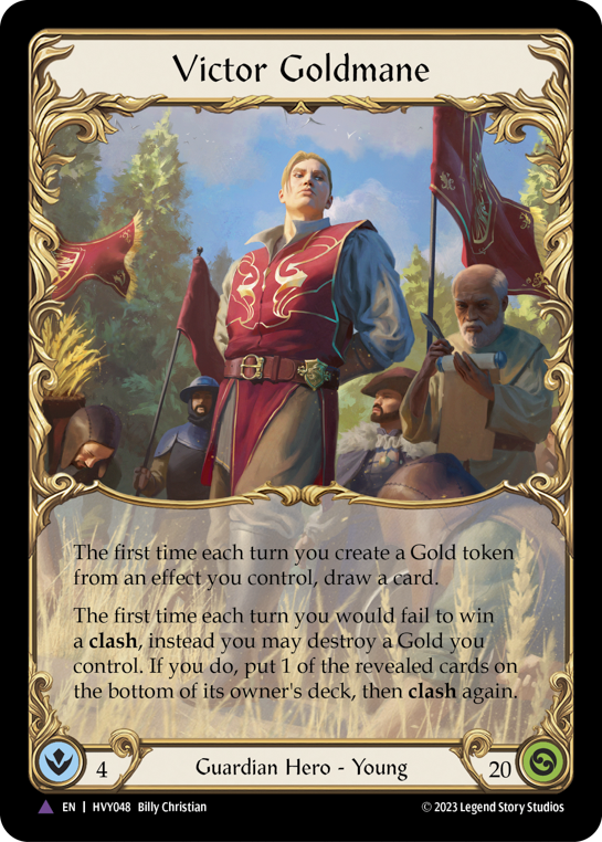 Victor Goldmane (Marvel) (HVY048) Cold Foil - Heavy Hitters