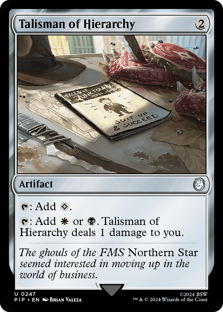 Talisman of Hierarchy [Fallout] | Silver Goblin