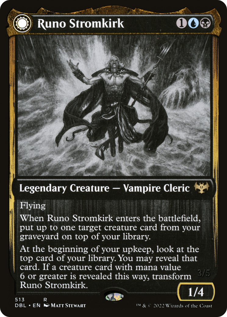 Runo Stromkirk (513) Foil - Innistrad: Double Feature