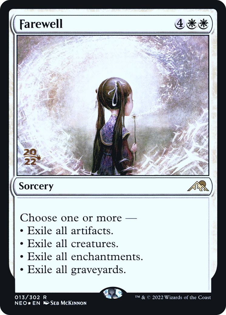 Farewell (13s) Foil - Kamigawa: Neon Dynasty Promos