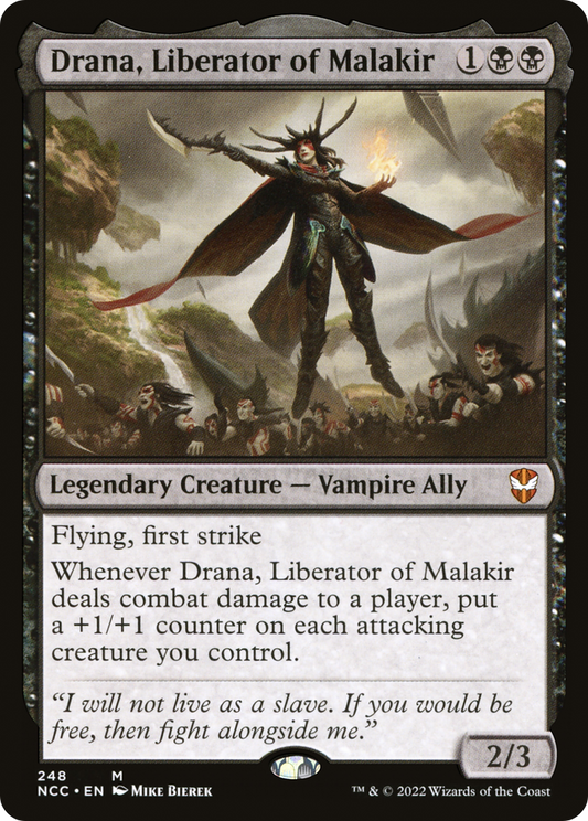 Drana, Liberator of Malakir (248) - New Capenna Commander