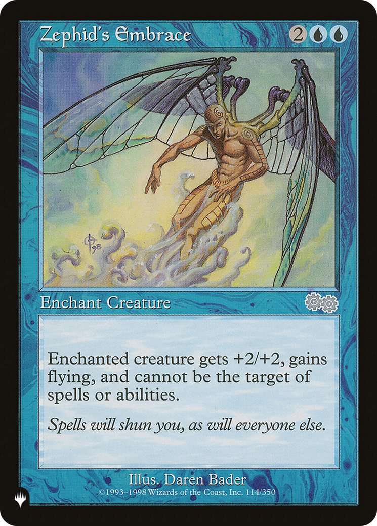 Zephid's Embrace (Retro) (USG-114) - The List
