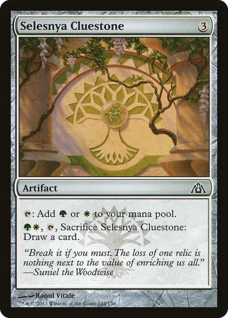 Selesnya Cluestone (144) Foil - Dragon's Maze