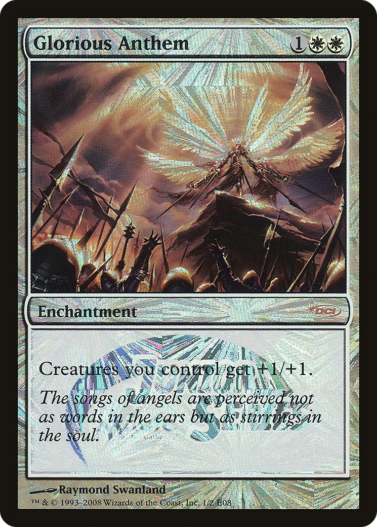 Glorious Anthem (1E08) Foil - Junior Series Europe
