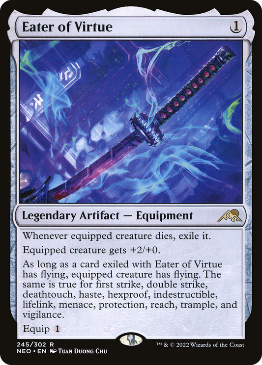Eater of Virtue (245) - Kamigawa: Neon Dynasty