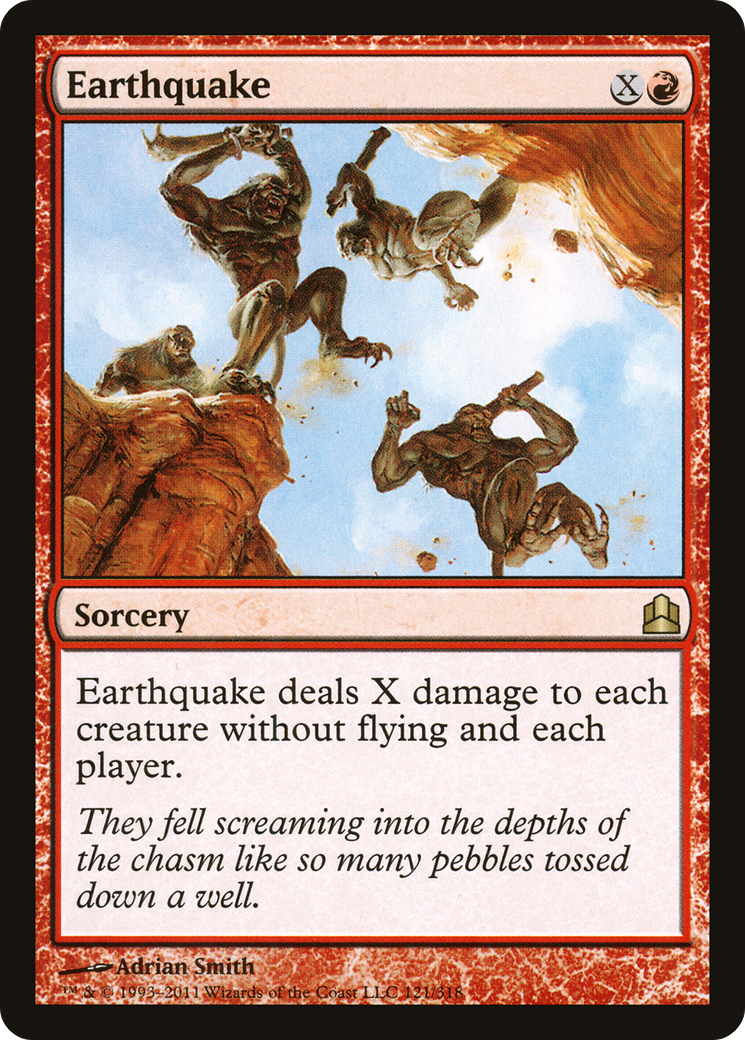 Earthquake (121) - Commander 2011