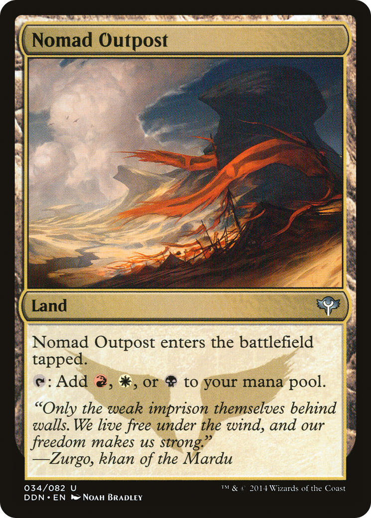 Nomad Outpost (034) - Duel Decks: Speed vs. Cunning