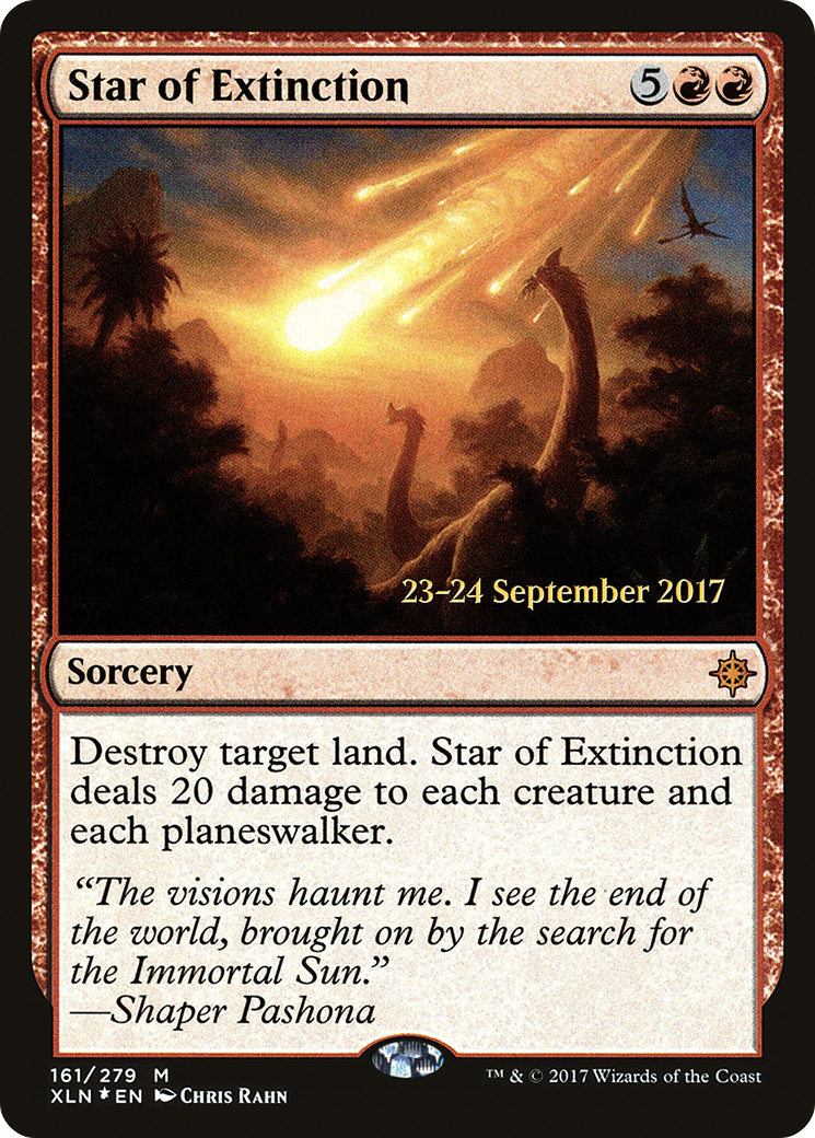 Star of Extinction (161) Foil - Ixalan Promos