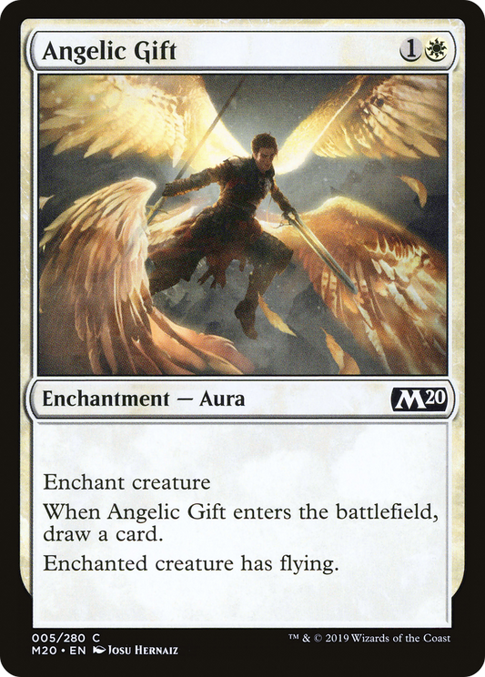 Angelic Gift (005) Foil - Core Set 2020