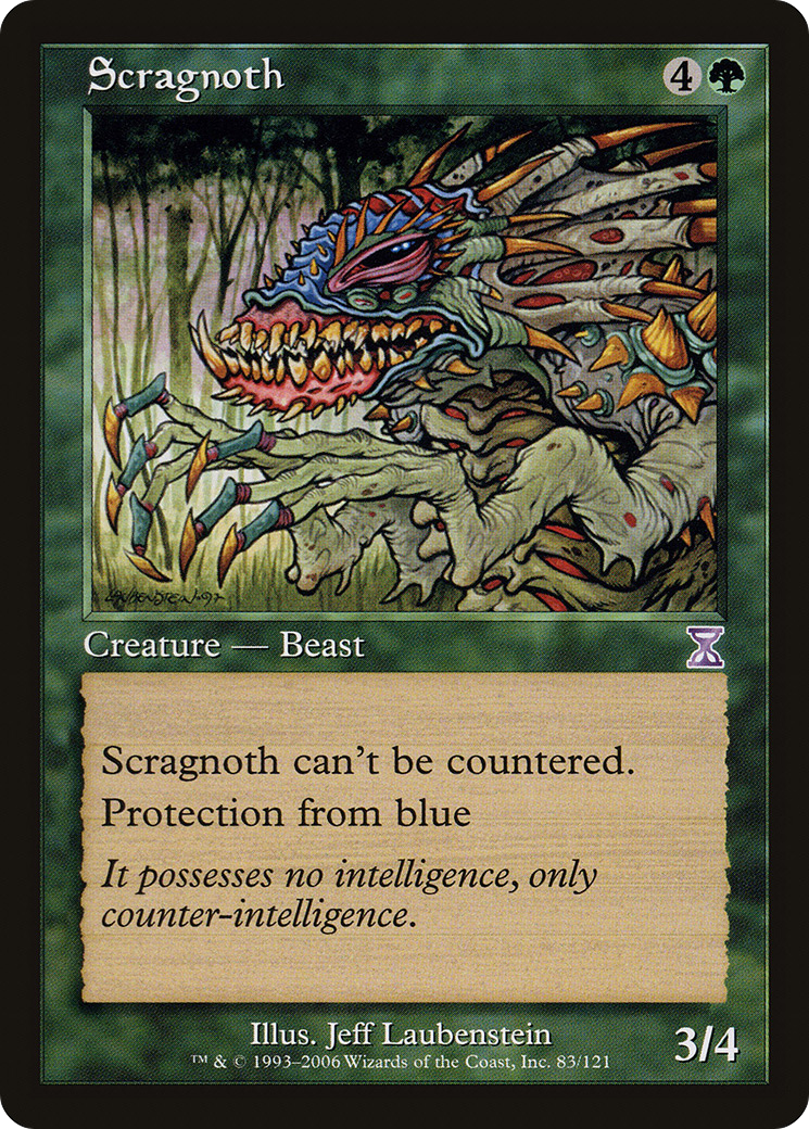 Scragnoth (Retro) (083) - Time Spiral Timeshifted