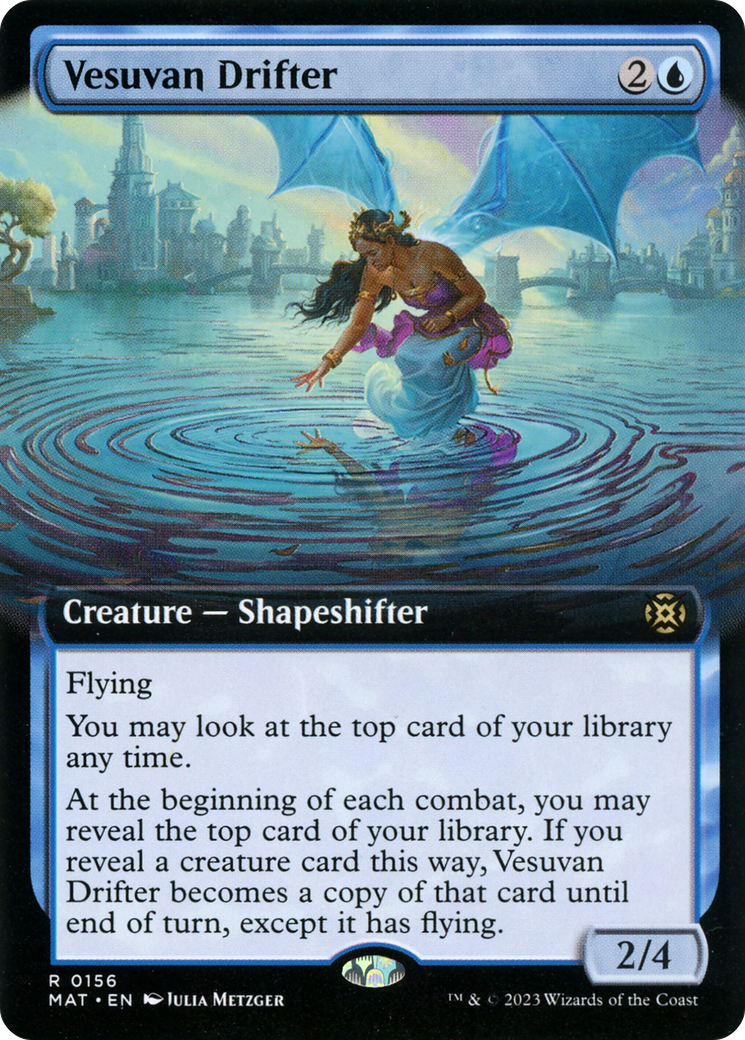 Vesuvan Drifter (Extended Art) (156) Foil - March of the Machine: The Aftermath