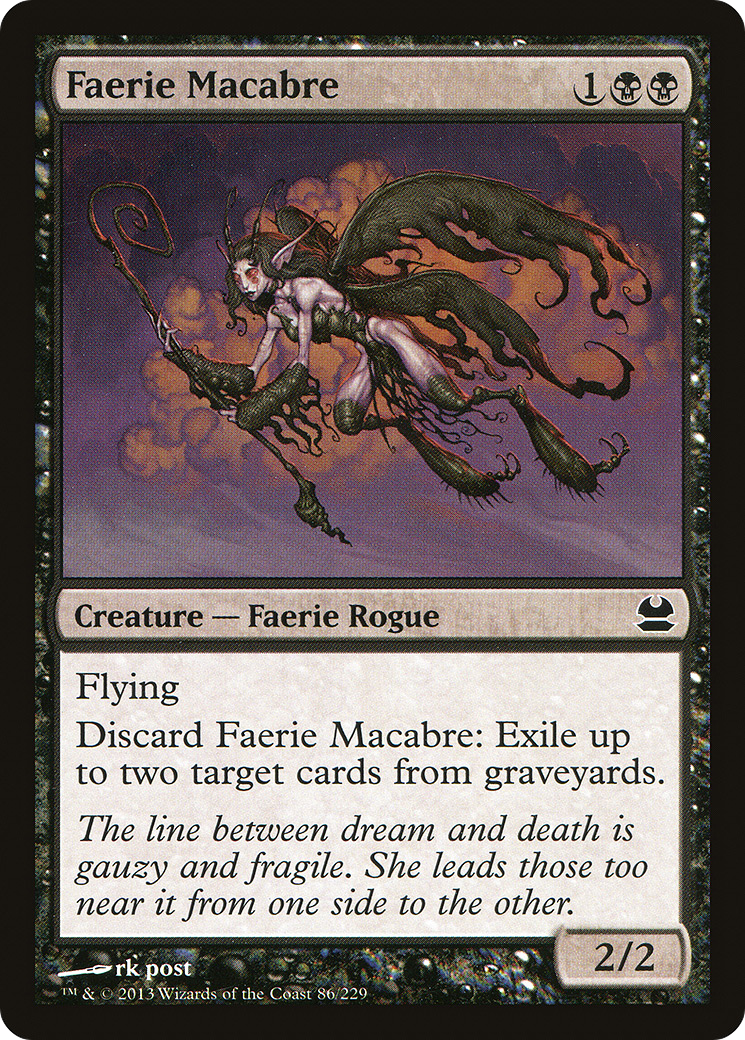 Faerie Macabre (086) Foil - Modern Masters