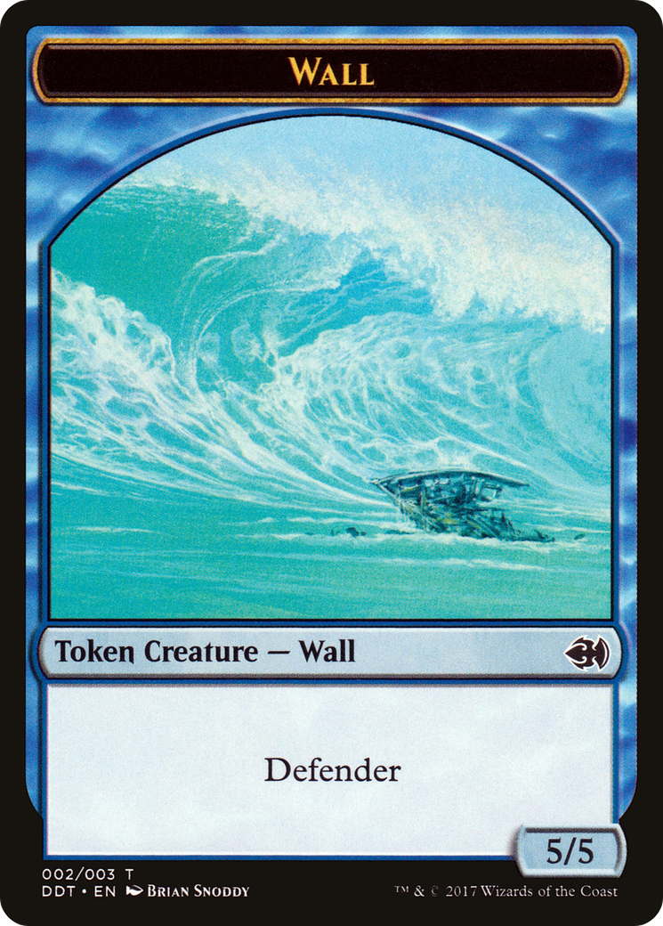 Wall Token (002) - Duel Decks: Merfolk vs. Goblins Tokens