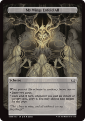 My Wings Enfold All (Full Art) [Duskmourn: House of Horror Commander] | Silver Goblin