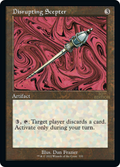 Disrupting Scepter (Retro) (535) - 30th Anniversary Edition