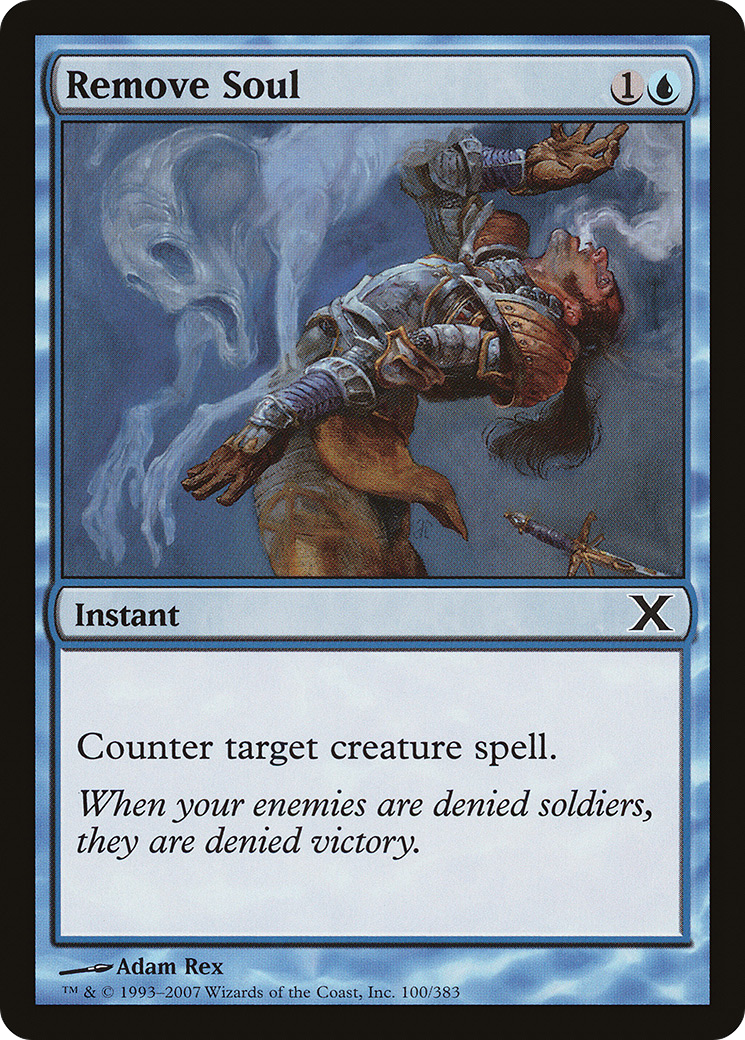 Remove Soul (100) Foil - Tenth Edition