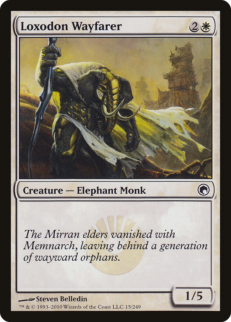 Loxodon Wayfarer (015) - Scars of Mirrodin