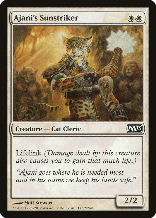 Ajani's Sunstriker [Magic 2013] Foil