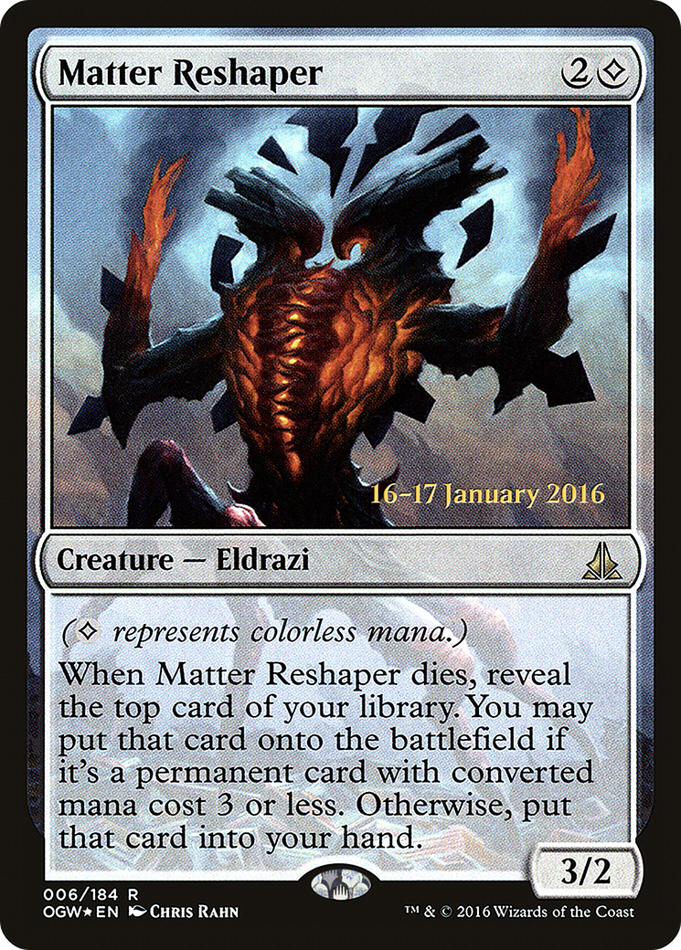 Matter Reshaper (06s) Foil - Oath of the Gatewatch Promos