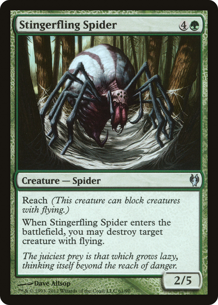 Stingerfling Spider (061) - Duel Decks: Izzet vs. Golgari