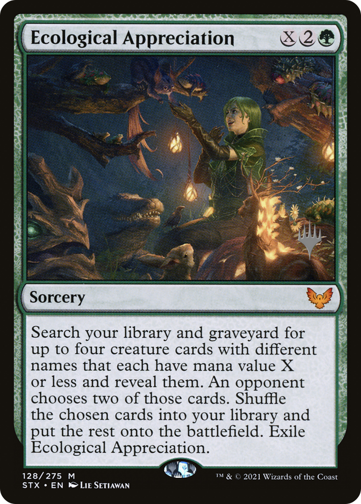 Ecological Appreciation (128p) - Strixhaven: School of Mages Promos