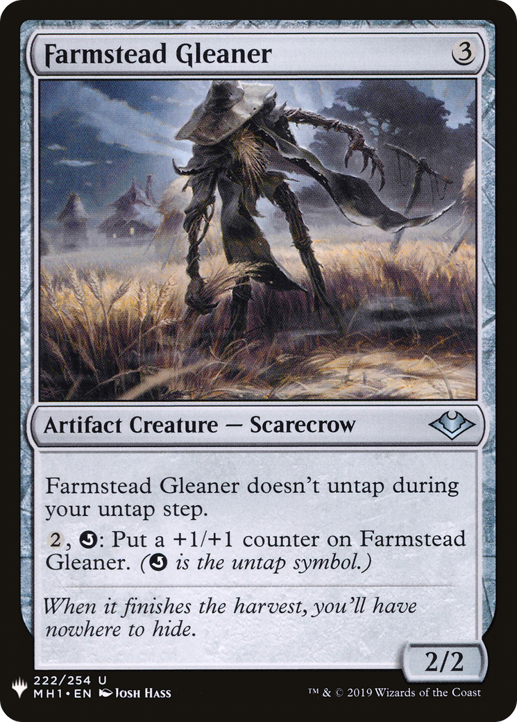 Farmstead Gleaner (MH1-222) - The List